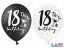 18th!Birthday kumipallo mix 6kpl/pss