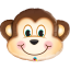 Monkey muotofoliopallo
