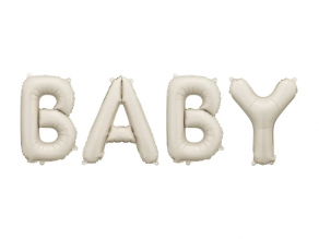 BABY puhallettavat kirjainfoliopallot