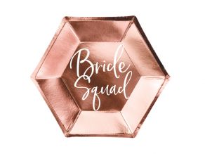 Bride Squad pahvilautaset 6kpl/pkt