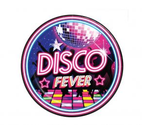 Disco Fever pahvilautanen 6kpl/pkt