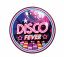 Disco Fever pahvilautanen 6kpl/pkt