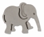 Elefantti painomuotti 5,5cm