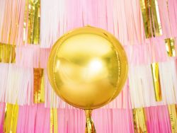 Pyöreä foliopallo kulta 40cm