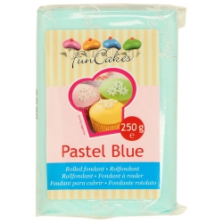 Pastel Blue vaniljanmakuinen sokerimassa 250g