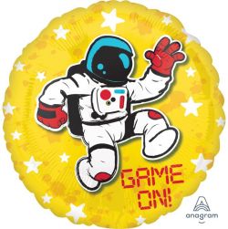 Game On astronautti perusfoliopallo 