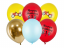 Happy Birthday Car mix! kumipallo 6kpl/pss