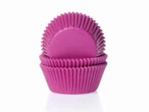 Muffinssivuoat 50kpl/pkt, Hot pink