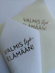 VALMIS työelämään! koristeliinat 20kpl/pkt