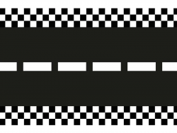 Racing autotie kaitaliina 40x500cm