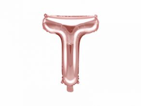 Kirjainpallo T ruusukulta 35cm