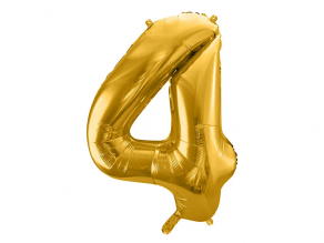 Numerofoliopallo 4, kulta 86cm