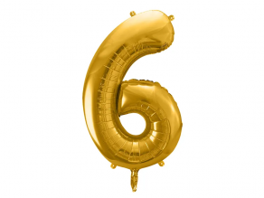 Numerofoliopallo 6, kulta 86cm 