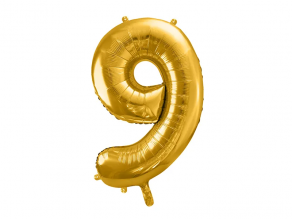 Numerofoliopallo 9, kulta 86cm