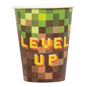 Level up pahvimukit 8kpl/pkt