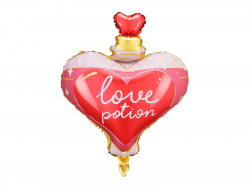 Sydänfoliopallo Love potion