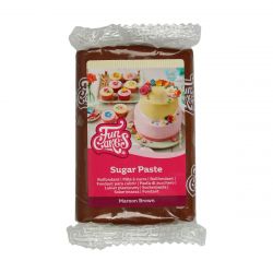 Sokerimassa Maroon Brown 250g Fun Cakes