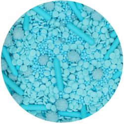 Koristerakeet Sprinkle Medley light blue 70g