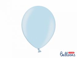 Kumipallot 10kpl/pss, metallic Baby Blue