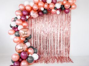 Kumipallot 50kpl/pss, Metallic Rose Gold
