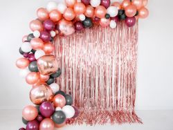 Kumipallot 50kpl/pss, Metallic Rose Gold