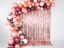 Kumipallot 50kpl/pss, Metallic Rose Gold