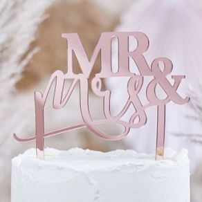 Mr & Mrs kakkukoristetikku, ruusukulta