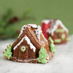 Nordic Ware Gingerbread house Duet kahvikakkuvuoka