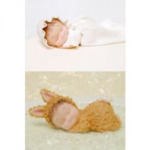 Karen Davies Nukkuva vauva silikonimuotti