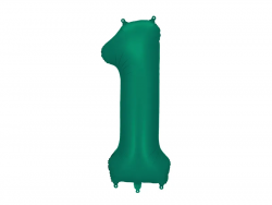Numerofoliopallo 1, vihreä 86cm
