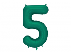 Numerofoliopallo 5, vihreä 86cm