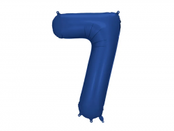 Numerofoliopallo 7, laivastonsininen 86cm