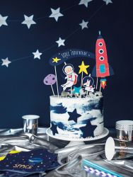 Space Party kakkukoristetikut 