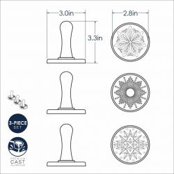 Keksileimasimet Starry Night Nordic Ware 3-os