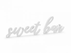 Sweet bar puiset kirjaimet 10x37cm