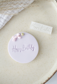 Tekstileimasin Happy Birthday