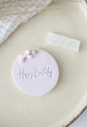 Tekstileimasin Happy Birthday